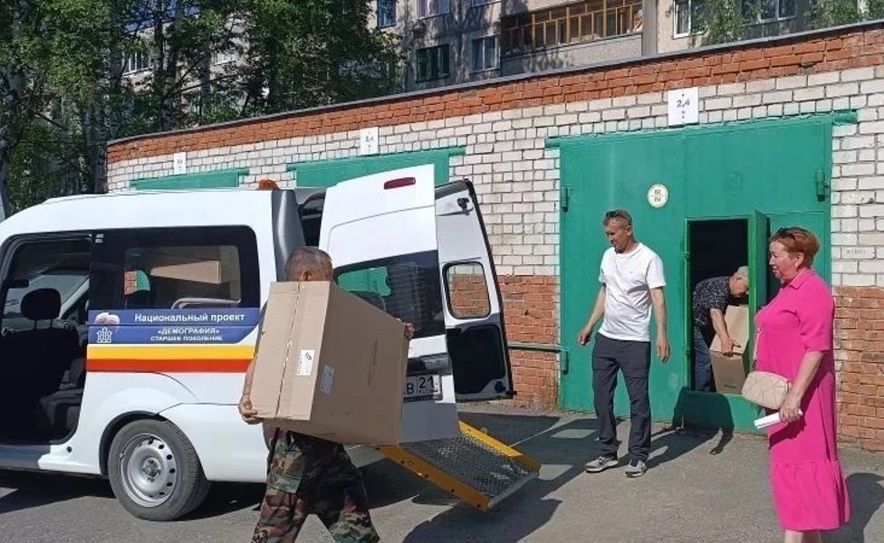 В социальный центр поступила партия средств для ухода за маломобильными пациентами