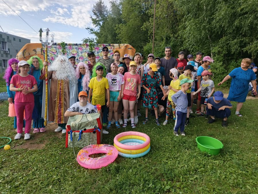 В Кугесьском детском доме-интернате прошёл праздник в честь царя морей