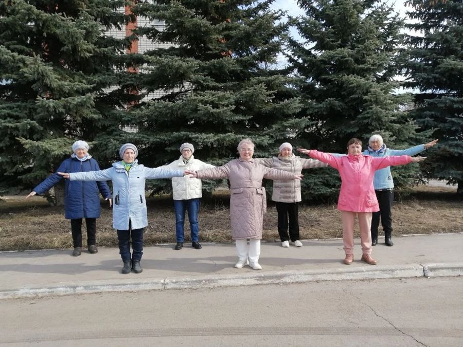 Флешмоб на свежем воздухе