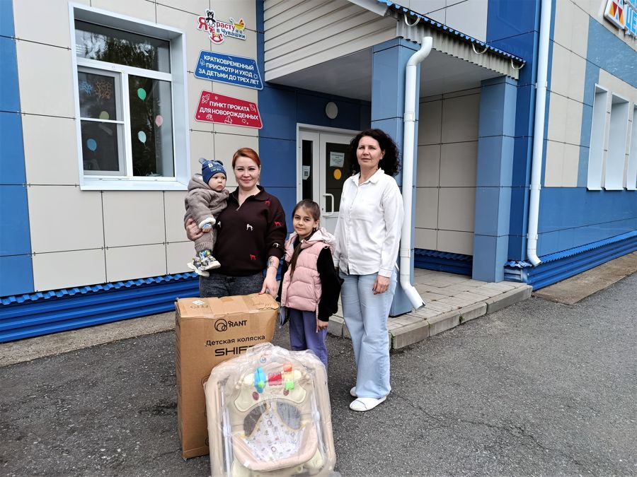 Партийный проект «Крепкая семья»:  помощь родителям в Шумерле