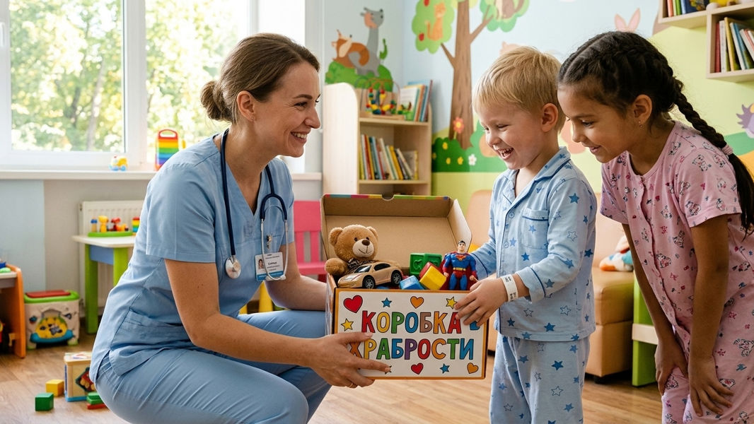 Приглашаем принять участие в благотворительной акции «Коробка Храбрости»