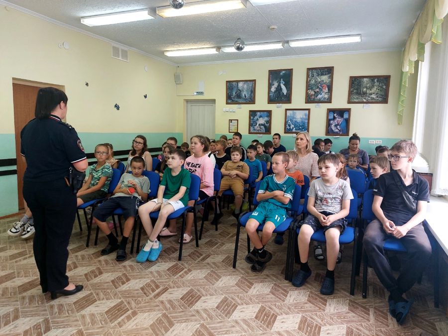 «Закон и подросток: встреча с инспектором ОПДН в лагере»
