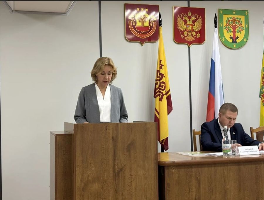 Министр труда и социальной защиты Чувашской Республики Алена Елизарова подвела итоги социального развития Цивильского муниципального округа