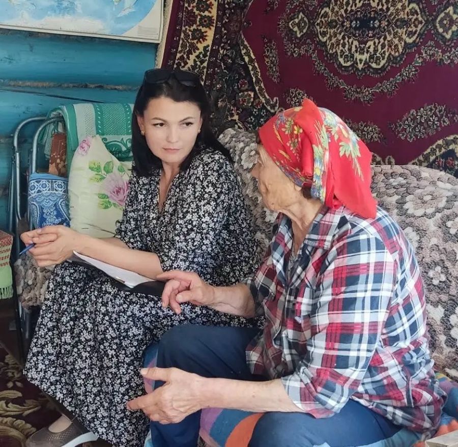 Забота рядом: как соцслужбы Вурнар откликнулись на просьбу о помощи 89-летней Анфисе Васильевой