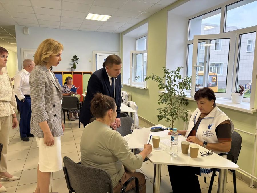 В Красноармейском округе прошел «Десант поддержки» для семей участников СВО