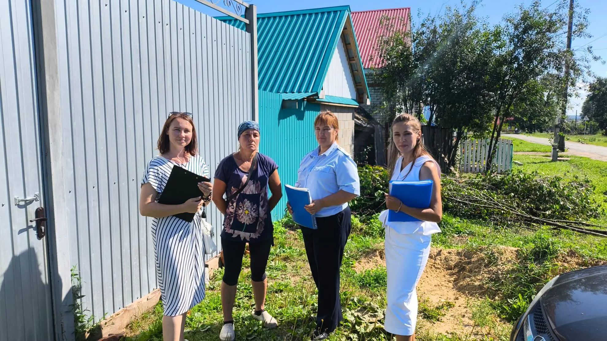 Специалисты системы профилактики правонарушений Вурнарского округа осуществили очередной рейд по неблагополучным семьям