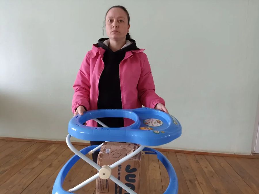 В Красноармейском муниципальном округе бесплатный пункт проката помогает родителям новорождённых в рамках нацпроекта «Семья»