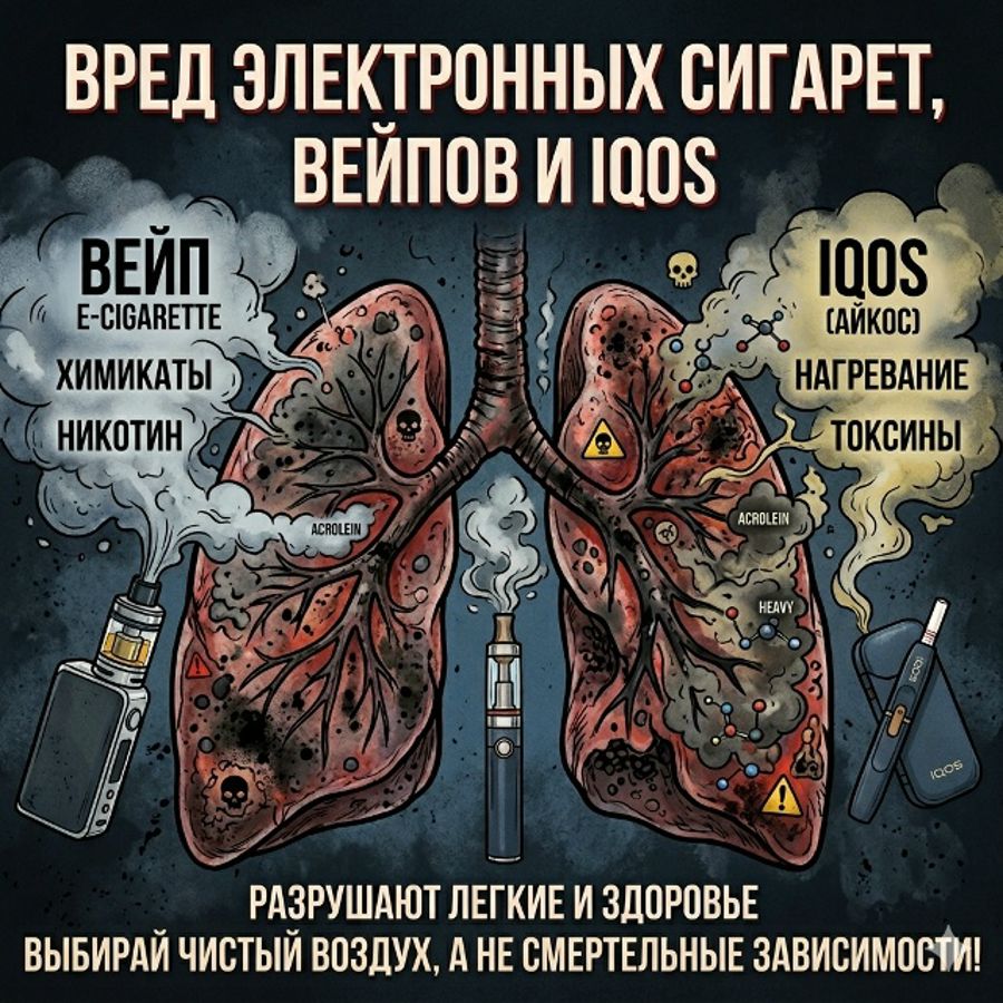 Кто курит, тот своё здоровье губит!