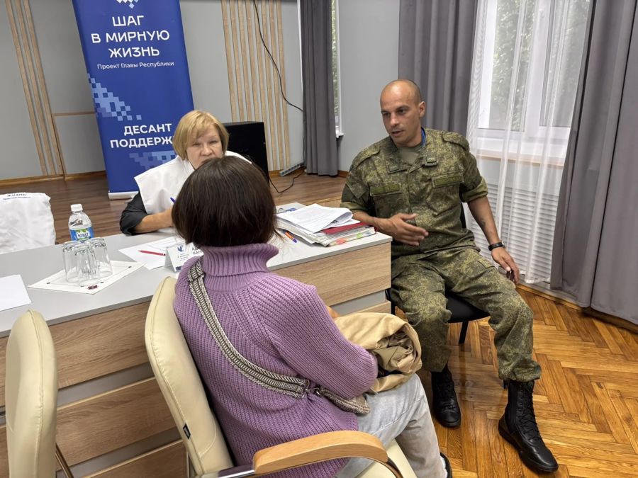 В Канашском округе прошел третий «Десант поддержки» для участников СВО и их семей