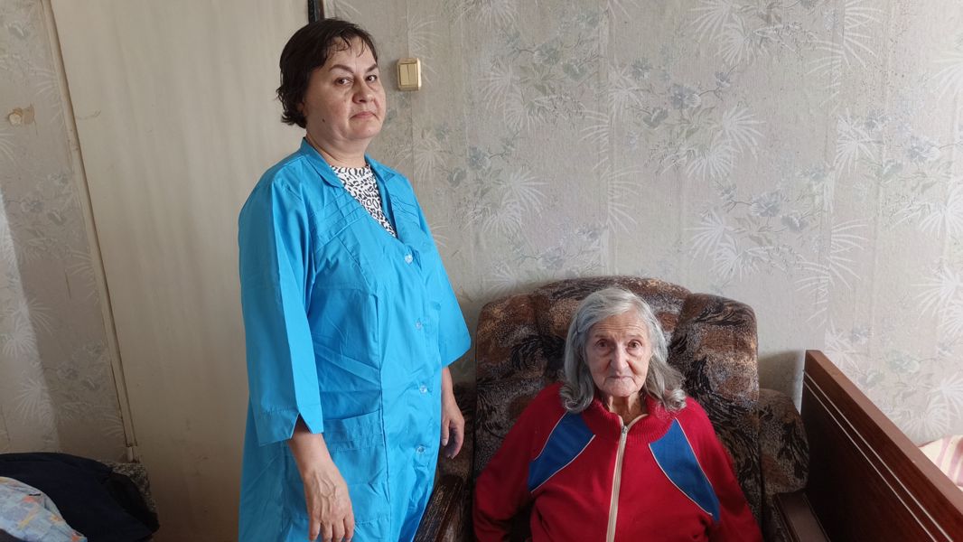 Соцработника Марину ждут с нетерпением