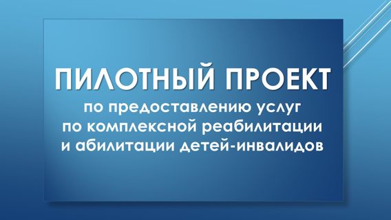 Пилотный проект