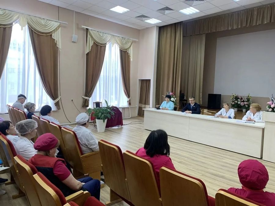 Встреча с начальником  отдела   Центра занятости в Чебоксарском районе