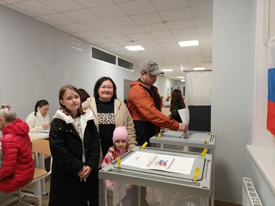 Соцработник Олеся Мулюкина: «Мы на выборы с семьёй»