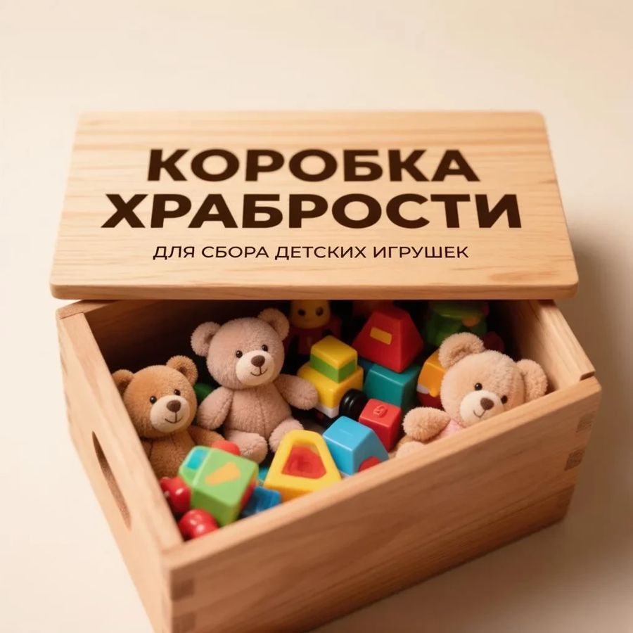 Благотворительную акцию «Коробка храбрости»,