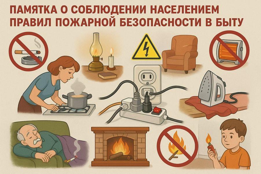 Правила пожарной безопасности в быту