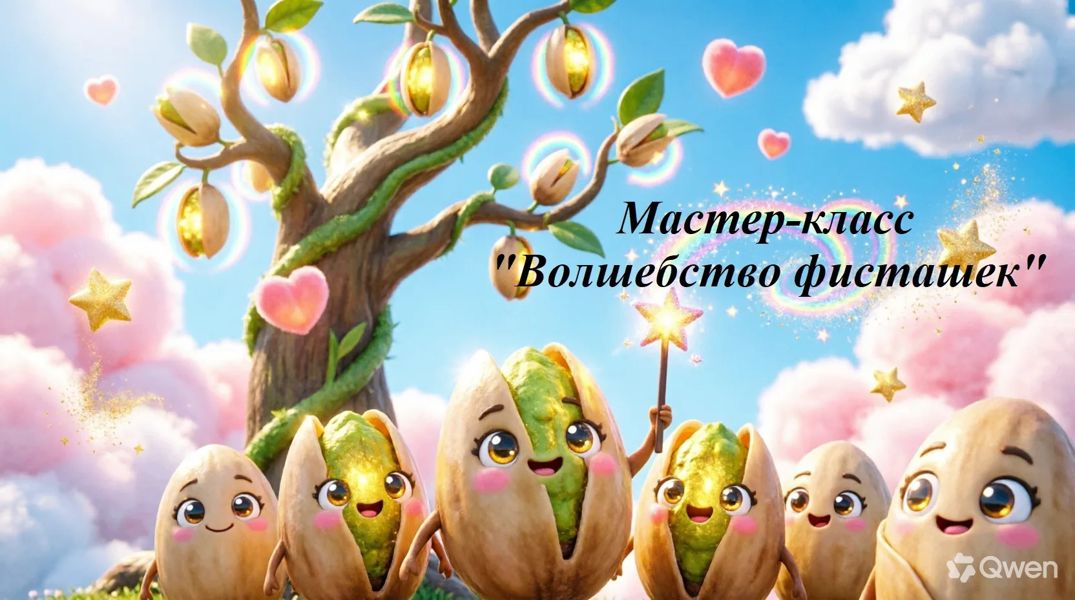 Анонс: мастер-класс «Волшебство фисташек»
