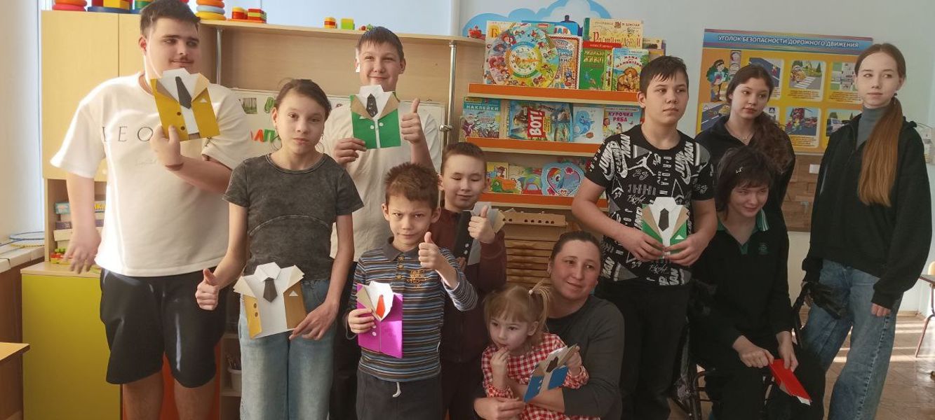 Педагоги и воспитанники провели мастер-класс ко Дню Защитников Отечества