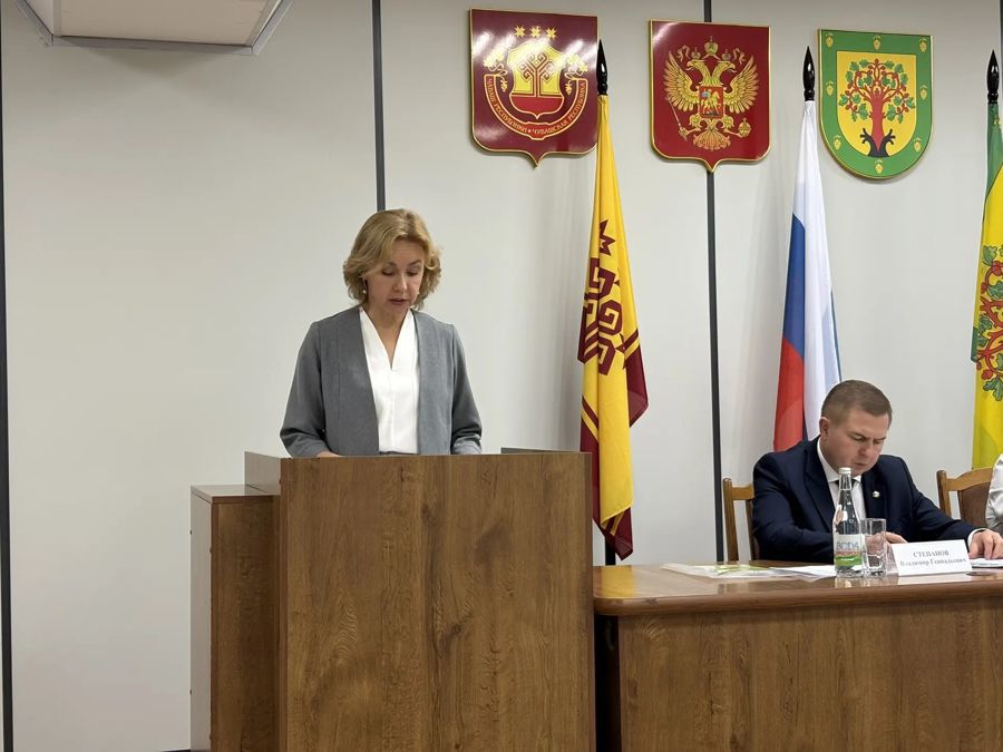 Министр труда и социальной защиты Чувашской Республики Алена Елизарова подвела итоги социального развития Цивильского муниципального округа