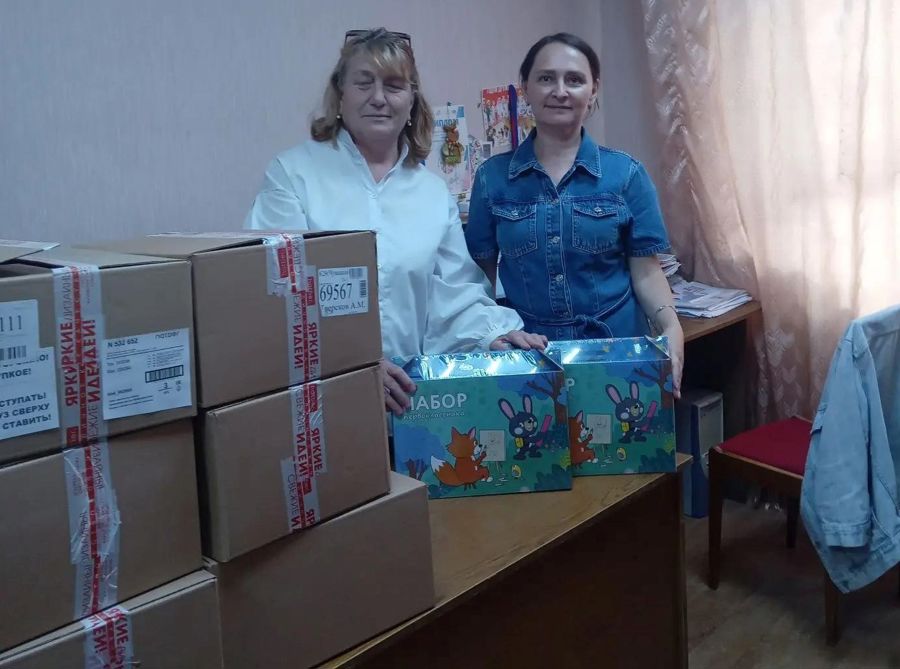 Группа компаний «Эстет» помогает собраться в школу первоклассникам Цивильского округа