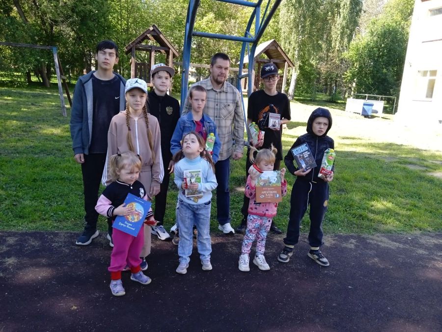«Волонтеры организовали спортивный праздник для воспитанников»