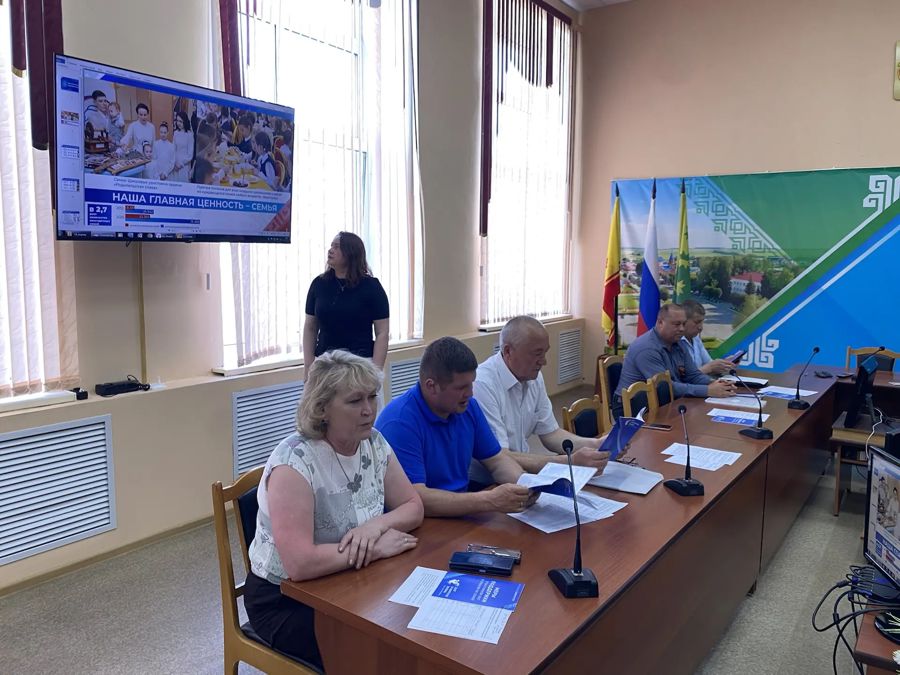 В Шемуршинском муниципальном округе продолжается реализация партийного проекта «Крепкая семья»