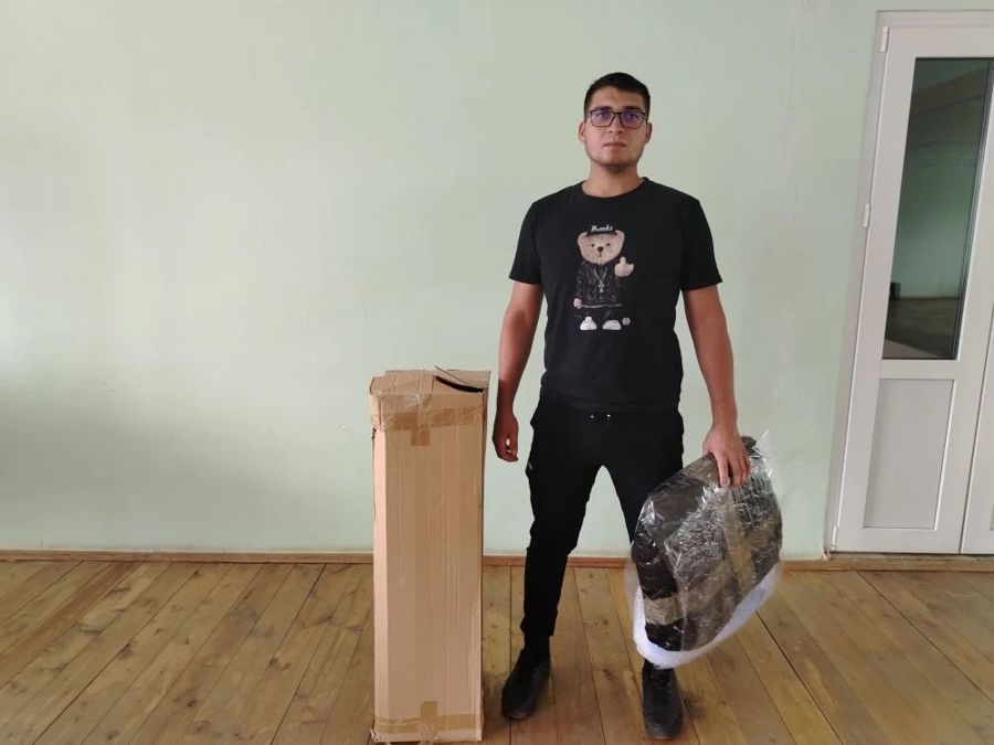 БУ «Красноармейский ЦСОН» Минтруда Чувашии продолжает заботиться о самых маленьких жителях округа.