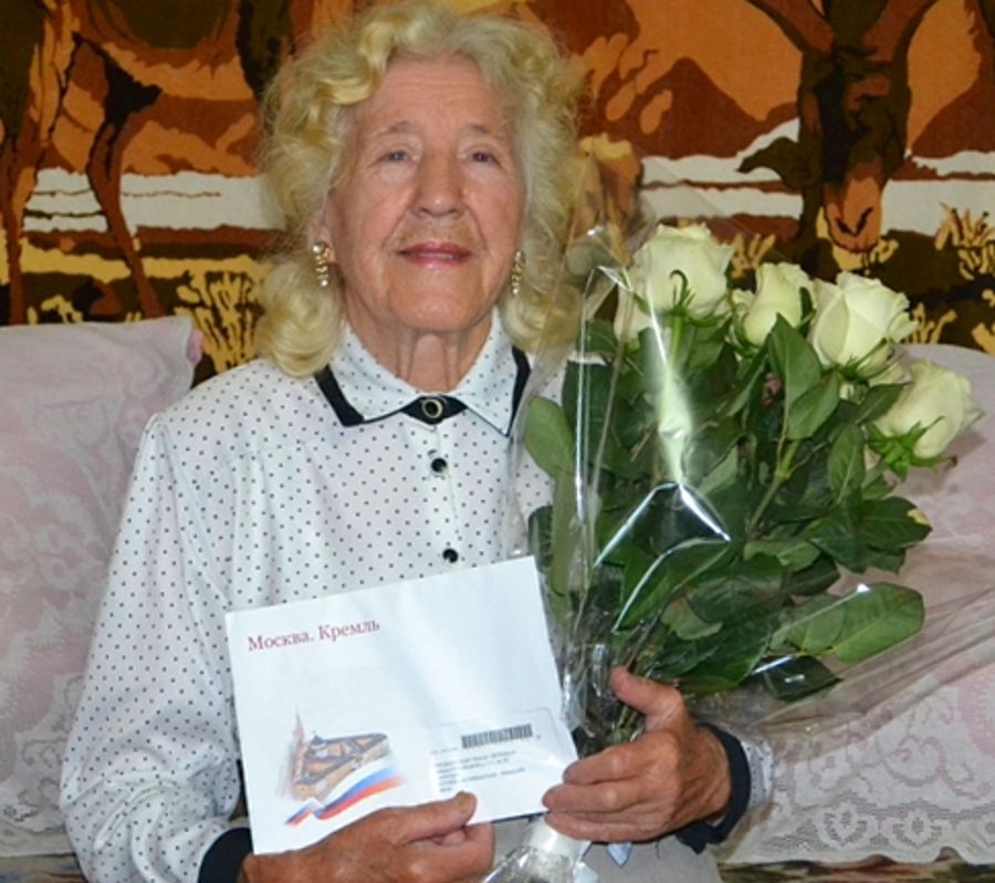 Почетный гражданин Алатыря отмечает 100-летний юбилей