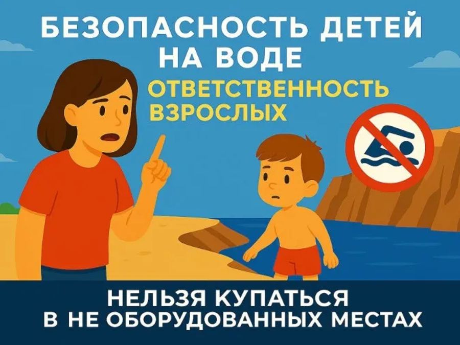 Памятка о безопасности на водоёмах в летний период