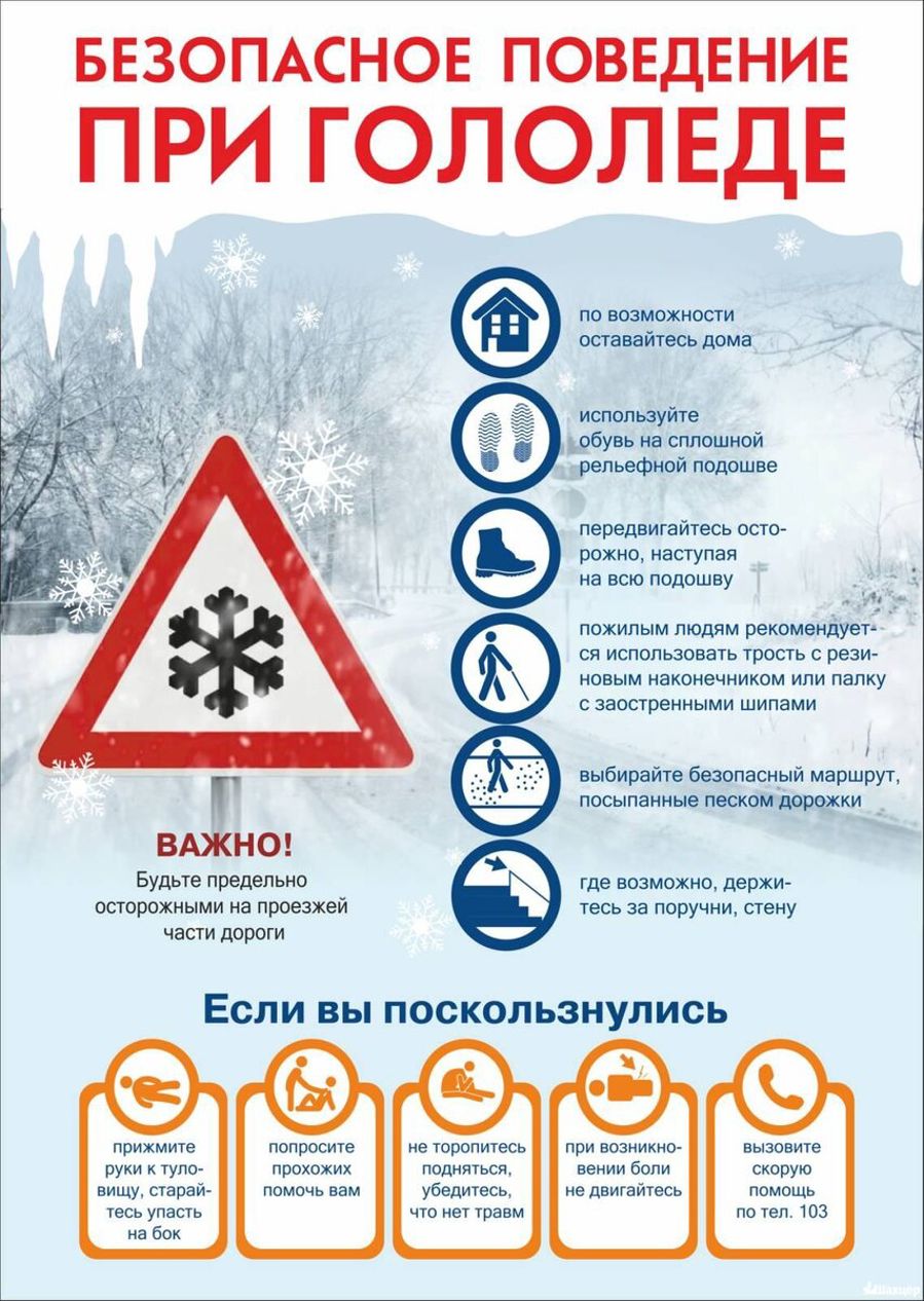 Осторожно, гололед