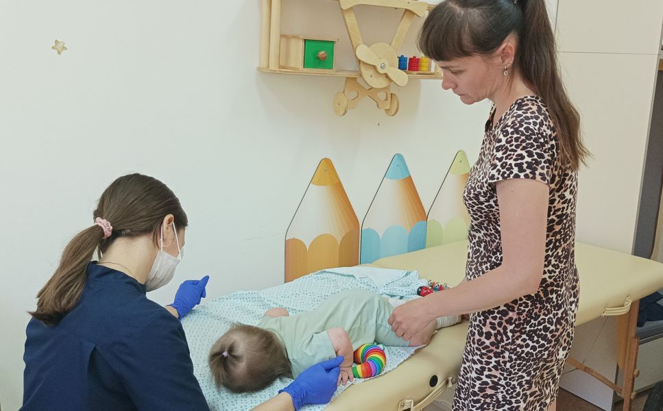Логопедический массаж в отделении ранней помощи