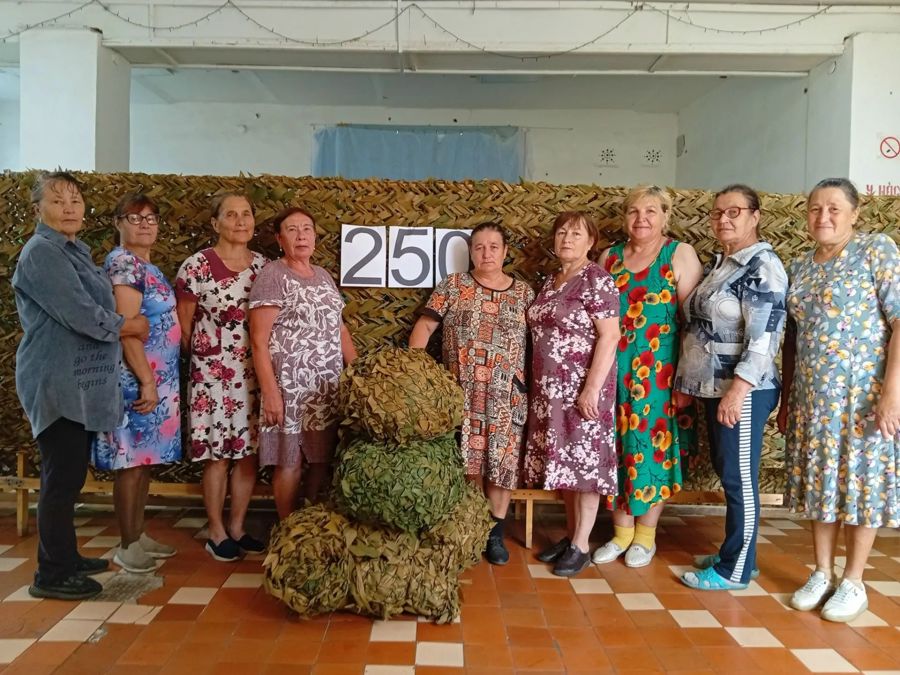 Тыл кует победу: 250 маскировочных сетей от «Добрых сердец» ушли на передовую