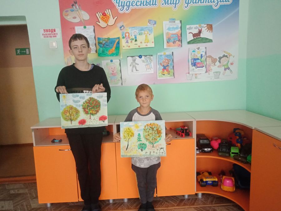 Изотерапия. «Осень, ты на грусть мою похожа...»