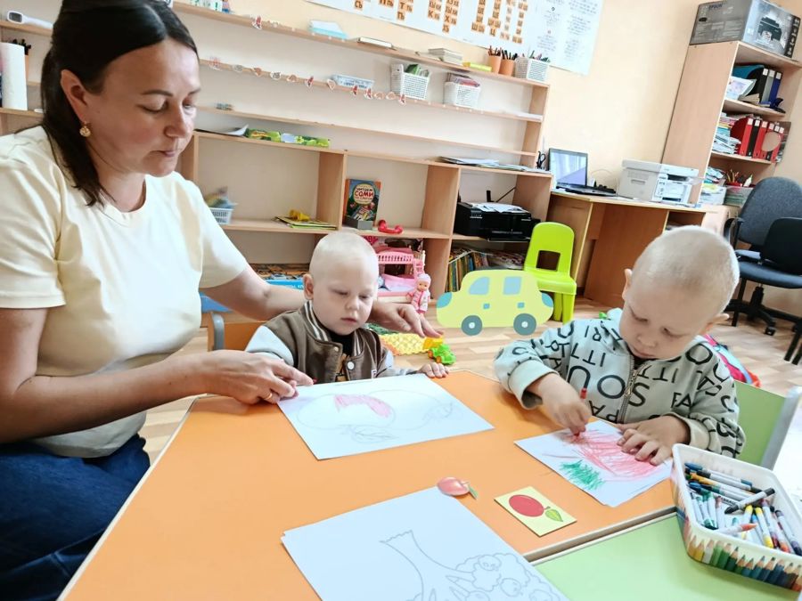 В группе кратковременного пребывания Батыревского центра социального обслуживания населения отметили Яблочный спас
