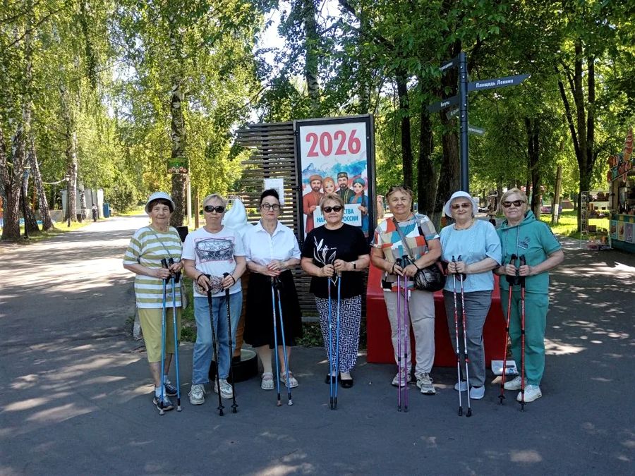 «ХодиКо»:  Северная ходьба, которая объединяет сердца в Шумерлинском парке