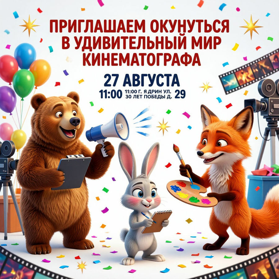 День российского кино: праздник волшебства и больших историй!
