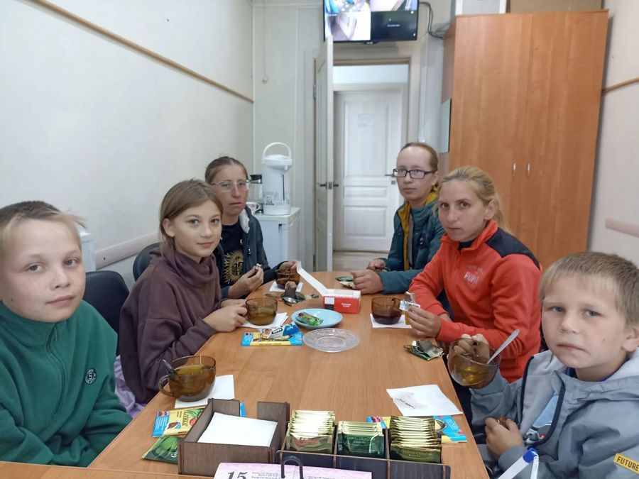 За чашкой чая