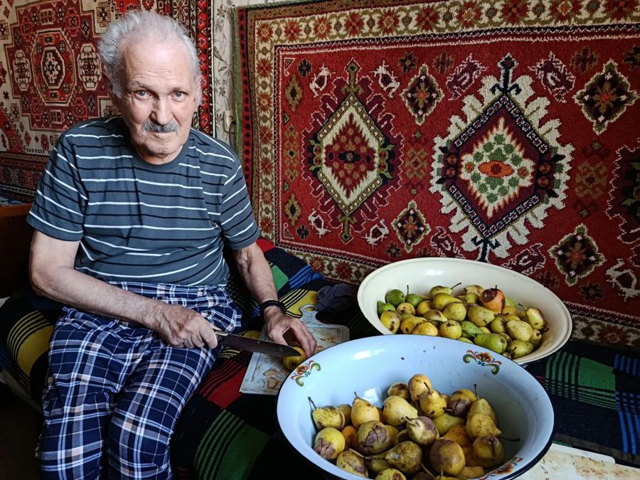Акция «Поделись урожаем» прошла в отделении социального обслуживания на дому
