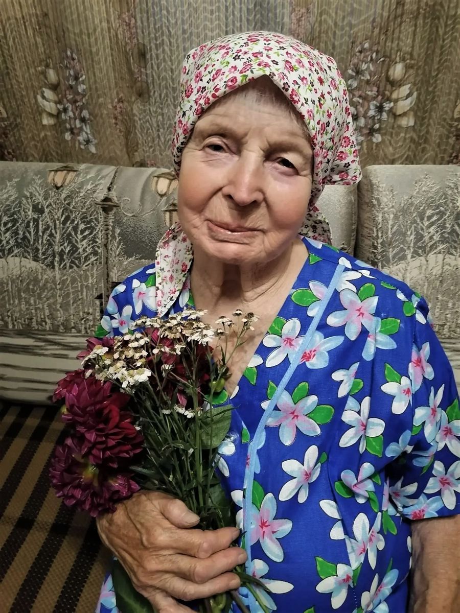 Поздравляем с 90-летием Марию Гордееву!