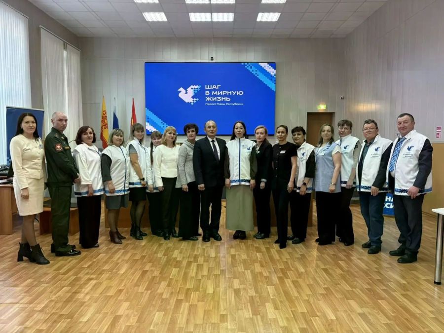 В рамках проекта «Шаг в мирную жизнь» состоялся очередной выезд «Десанта поддержки»